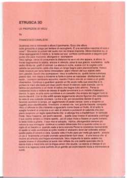 LP Etrusca 3D: Etrusca 3D