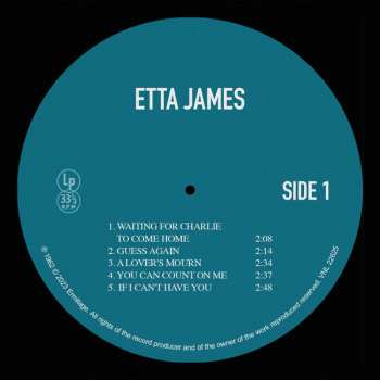 LP Etta James: Etta James CLR