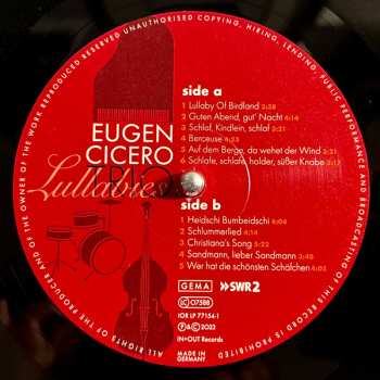 LP Eugen Cicero Trio: Lullabies