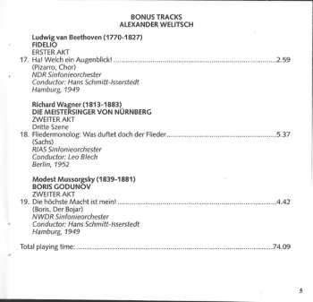 2CD Eugen D'Albert: Tiefland