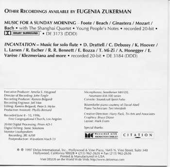 CD Eugenia Zukerman: Aria (Eugenia Zukerman- Flute, Plays Favorite Opera Arias)