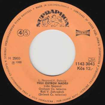 SP Eva Hurychová: Hifi / Tvůj Ostrov Nadějí