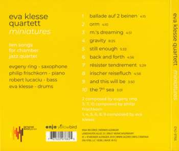 CD Eva Klesse Quartett: Miniatures