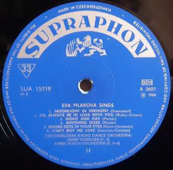 LP Eva Pilarová: The Fascinating Czech Star