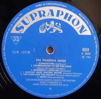LP Eva Pilarová: The Fascinating Czech Star