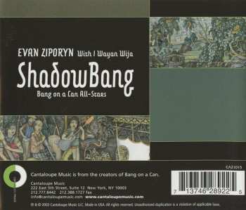 CD Evan Ziporyn: ShadowBang