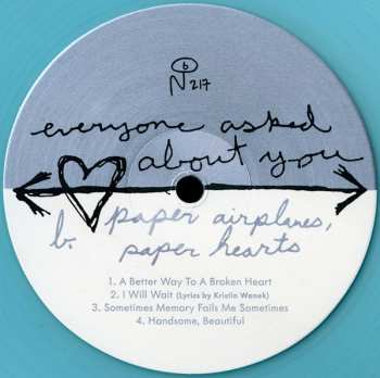 2LP Everyone Asked About You: Paper Airplanes, Paper Hearts CLR