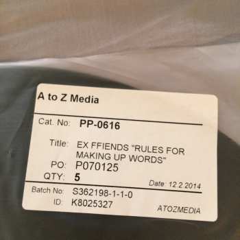 LP Ex Friends: Rules For Making Up Words