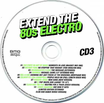3CD Various: Extend The 80s Electro (Essential 12" And Extended Mixes Of 80s Electro Classics)