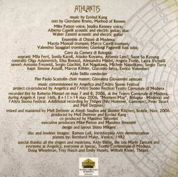 CD Eyvind Kang: Athlantis DIGI