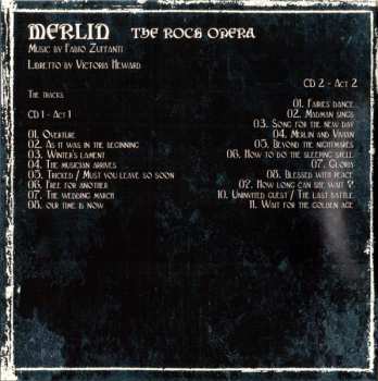 2CD Fabio Zuffanti: Merlin, The Rock Opera,