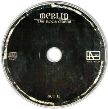 2CD Fabio Zuffanti: Merlin, The Rock Opera,