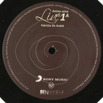 3LP/Caja Fabrizio De André: Anime Salve Legacy Edition