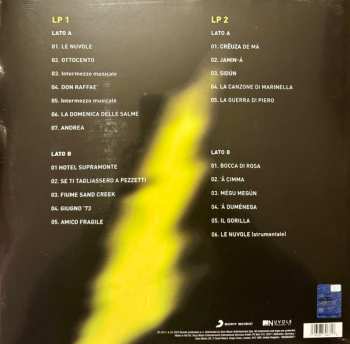 2LP Fabrizio De André: Le Nuvole (Il Concerto 1991) CLR | LTD