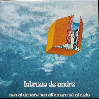 CD Fabrizio De André: Non Al Denaro Non All'amore Nè Al Cielo