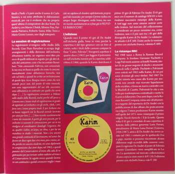 4SP Fabrizio De André: Faber - Periodo Karim - The Singles Collection DLX | LTD | NUM