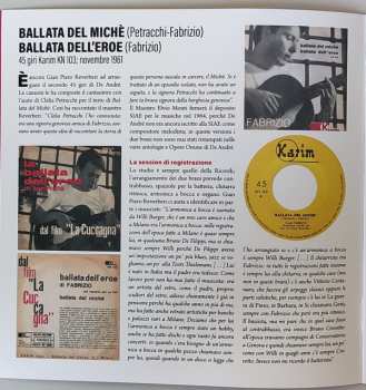 4SP Fabrizio De André: Faber - Periodo Karim - The Singles Collection DLX | LTD | NUM