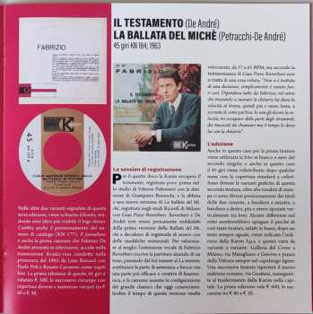 4SP Fabrizio De André: Faber - Periodo Karim - The Singles Collection DLX | LTD | NUM