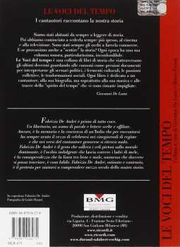 CD/Caja Fabrizio De André: Una Musica Per I Dannati
