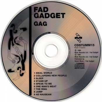 CD Fad Gadget: Gag