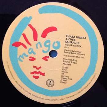 LP Chaba Fadela: N'Sel Fik (89 Mix)
