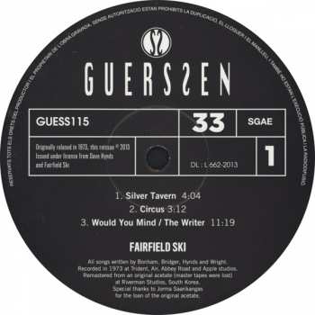 LP Fairfield Ski: Fairfield Ski