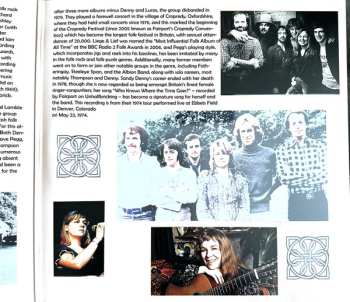 LP Fairport Convention: Alive In America - 1974 CLR