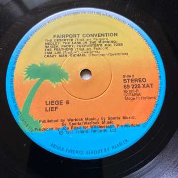 LP Fairport Convention: Liege & Lief