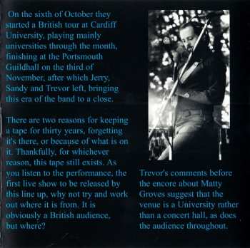 CD Fairport Convention: Who Knows? (1975 The Woodworm Archives - Vol. One)