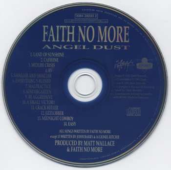 CD Faith No More: Angel Dust