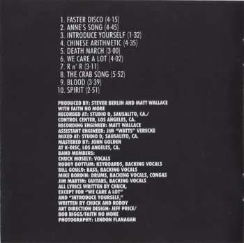 CD Faith No More: Introduce Yourself