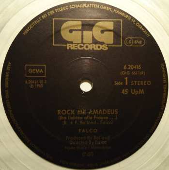 LP Falco: Rock Me Amadeus CLR