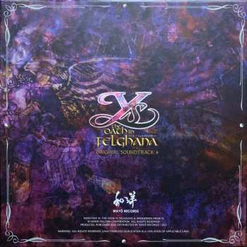3LP/Caja Falcom Sound Team Jdk: Ys: The Oath In Felghana Original Soundtrack + LTD | CLR
