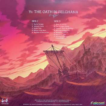 3LP/Caja Falcom Sound Team Jdk: Ys: The Oath In Felghana Original Soundtrack + LTD | CLR