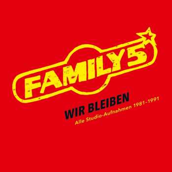 5CD/Caja Family 5: Wir Bleiben - Alle Studio-Aufnahmen 1981-1991 LTD | NUM