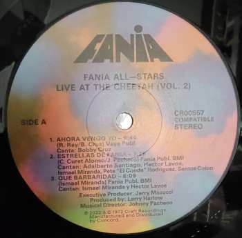 LP Fania All Stars: "Live" At The Cheetah (Vol. 2)