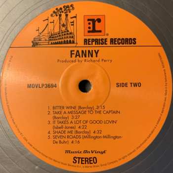 LP Fanny: Fanny CLR | LTD | NUM