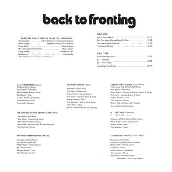 LP Farmyard: Back To Fronting LTD