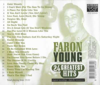 CD Faron Young: Alone With You - 24 Greatest Hits