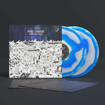 LP Father John Misty: Pure Comedy (blue / White Corona Vinyl)