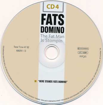 10CD/Caja Fats Domino: The Fat Man Is Stompin'