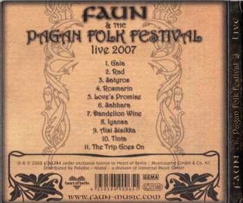 CD Sieben: Faun & The Pagan Folk Festival - Live DIGI