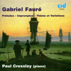 CD Gabriel Fauré: Prèludes, Impromptus, Thème Et Variations