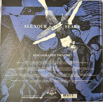 3CD/DVD/Caja Fear Of God: All Your Fears - Discography 1987-1988