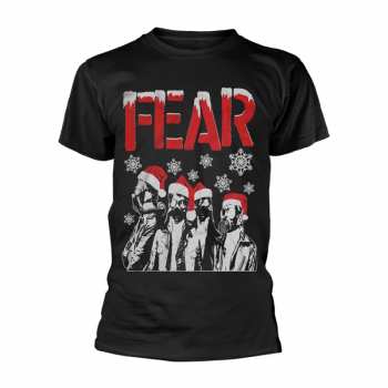 Merch Fear: Camiseta Gas Mask Santas