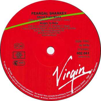LP Feargal Sharkey: A Good Heart