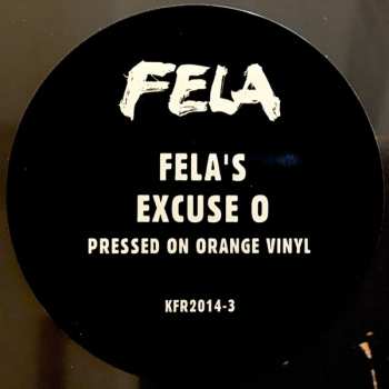 LP Fela Kuti: Excuse O CLR
