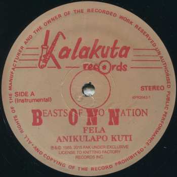 LP Fela Kuti: Beasts Of No Nation