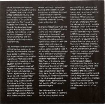 2CD Fela Kuti: Live In Detroit 1986