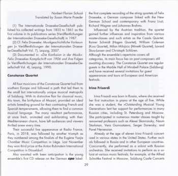 CD Felix Draeseke: String Quartets Vol. 2 (Quartet Op. 66, Scene Op. 69 ∙ Suite Op. 86)